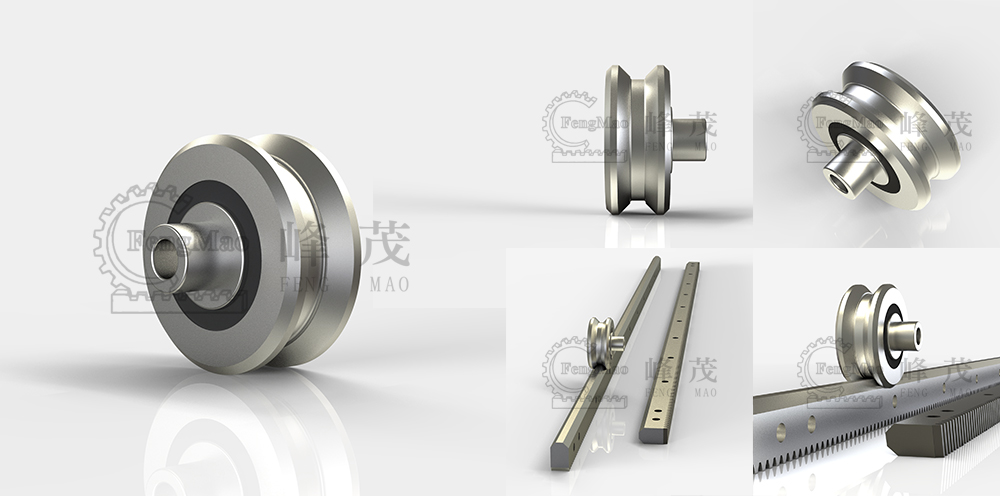 V型導軌滾輪產品展示